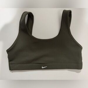Green Nike sports bra